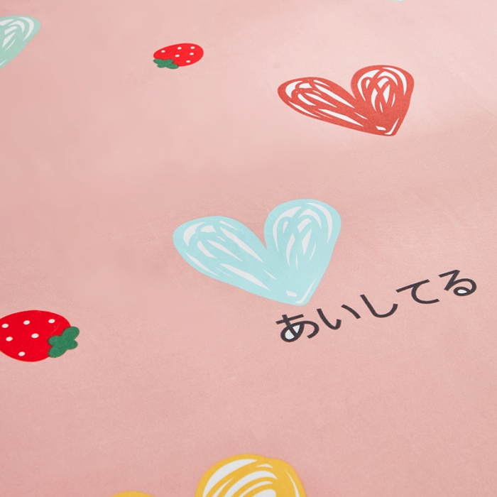 91家纺网 家纺一手货源 找家纺 仟人梦 2024新款直播爆款植物羊绒四件套单被套 AA甜甜爱