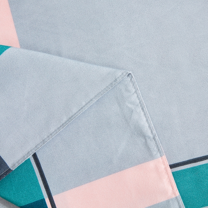 91家纺网 家纺一手货源 找家纺 仟人梦 2024新款直播爆款植物羊绒四件套单被套 AA威乐尼