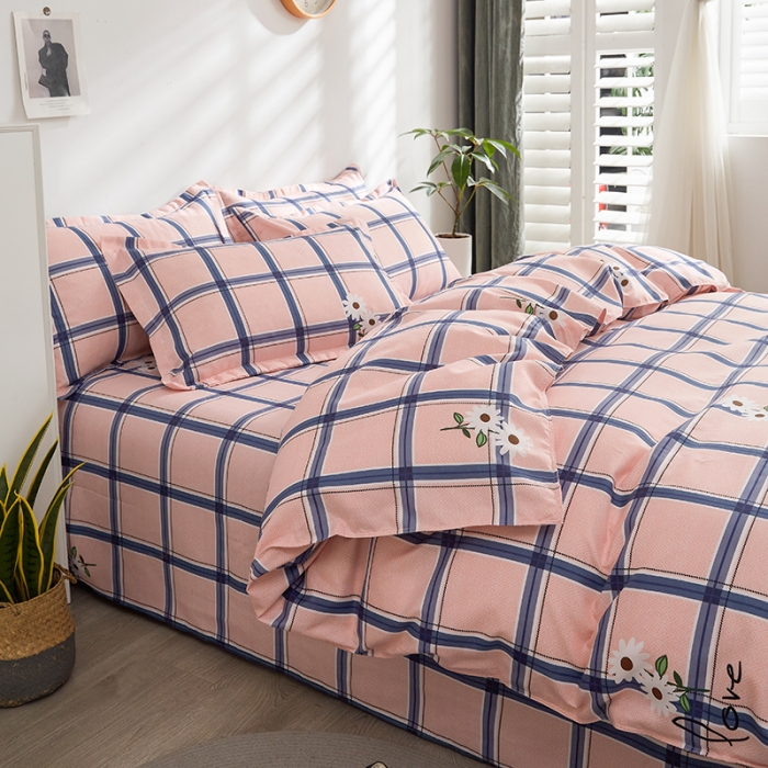 91家纺网 家纺一手货源 找家纺 仟人梦 2024新款直播爆款植物羊绒四件套单被套 AA阳光美居