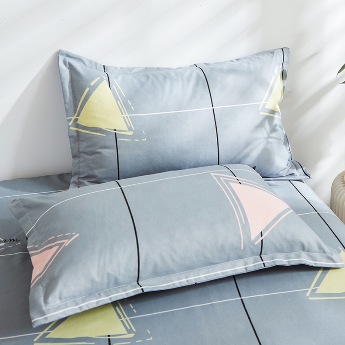 91家纺网 家纺一手货源 找家纺 仟人梦 2024新款直播爆款植物羊绒四件套单被套 AA元素灰