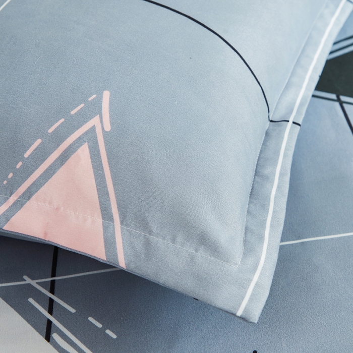 91家纺网 家纺一手货源 找家纺 仟人梦 2024新款直播爆款植物羊绒四件套单被套 AA元素灰