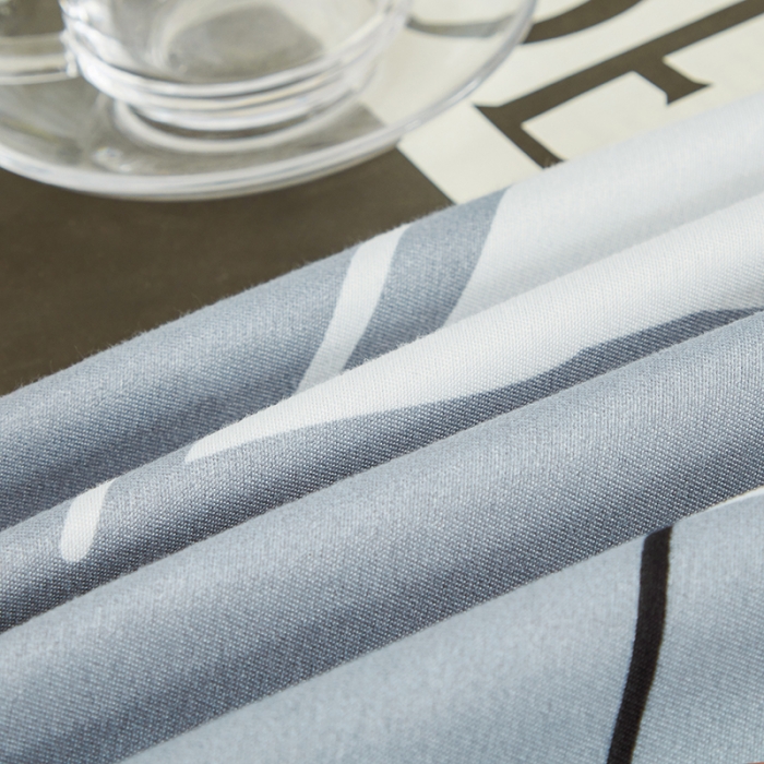 91家纺网 家纺一手货源 找家纺 仟人梦 2024新款直播爆款植物羊绒四件套单被套 AA元素灰