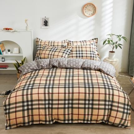 仟人梦 2024新款直播爆款植物羊绒四件套单被套 圣地亚斯