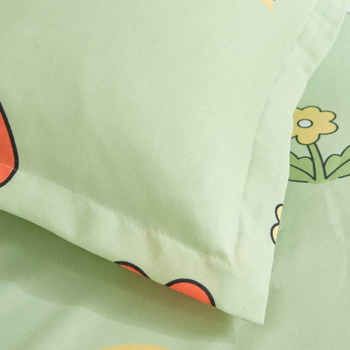 91家纺网 家纺一手货源 找家纺 仟人梦 2024新款直播爆款植物羊绒四件套单被套 童年乐园