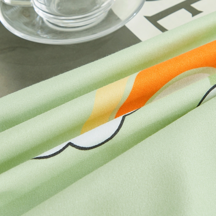 91家纺网 家纺一手货源 找家纺 仟人梦 2024新款直播爆款植物羊绒四件套单被套 童年乐园