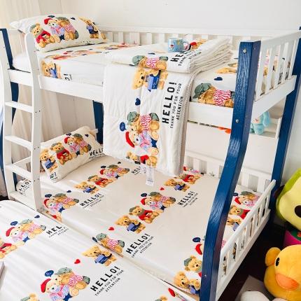 91家纺网 家纺一手货源 找家纺 小虾米 2023新款卡通系列全棉夏被 邦迪仔