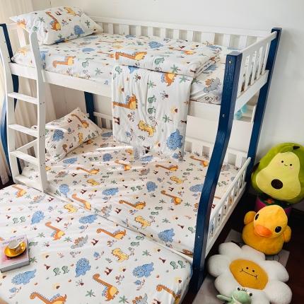 91家纺网 家纺一手货源 找家纺 小虾米 2023新款卡通系列全棉夏被 恐龙仔仔