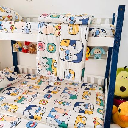 91家纺网 家纺一手货源 找家纺 小虾米 2023新款卡通系列全棉夏被 莱克星球