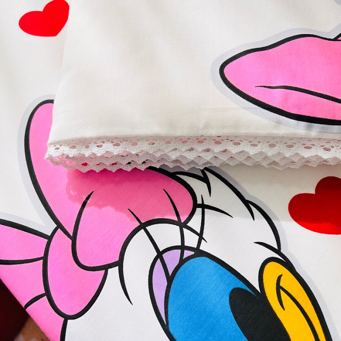 91家纺网 家纺一手货源 找家纺 小虾米 2023新款卡通系列全棉夏被 黛西公主