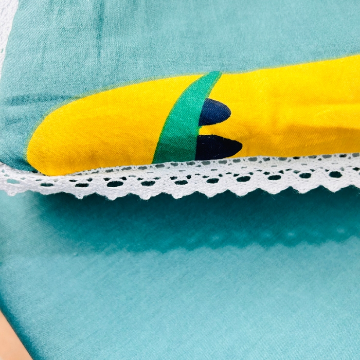 91家纺网 家纺一手货源 找家纺 小虾米 2023新款卡通系列全棉夏被 恐龙家族绿