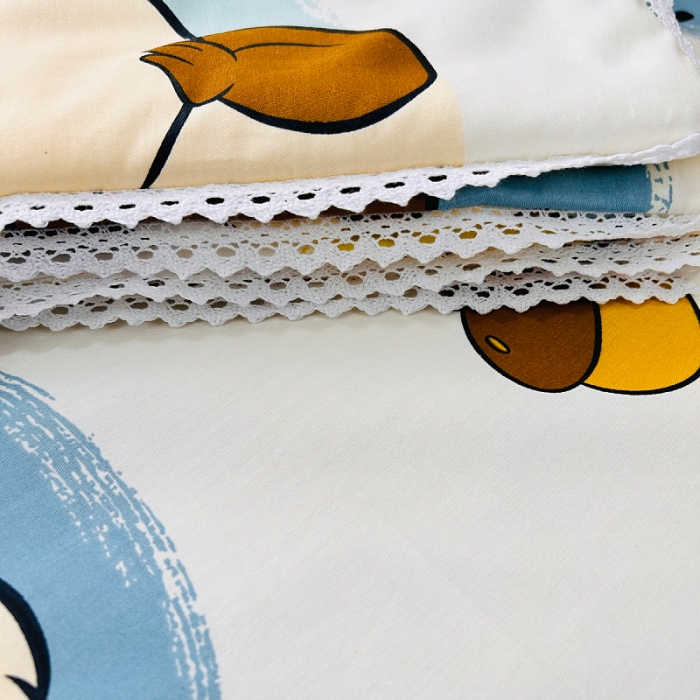 91家纺网 家纺一手货源 找家纺 小虾米 2023新款卡通系列全棉夏被 奇奇和蒂蒂