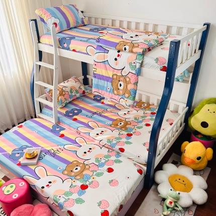 小虾米 2023新款卡通系列全棉夏被 天真小兔