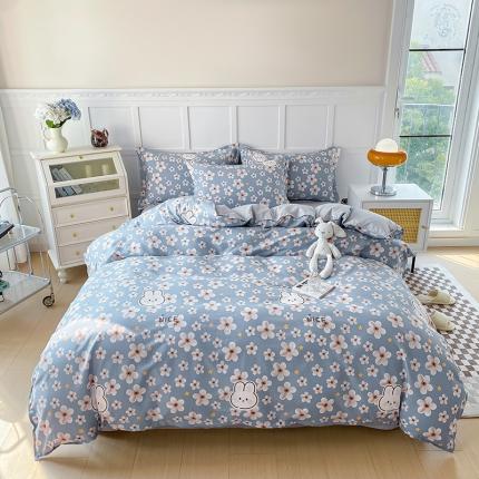 91家纺网 家纺一手货源 找家纺 （总）帛织澜  2025新款全棉喷气12868系列纯棉四件套