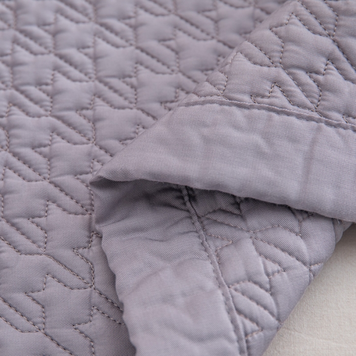 91家纺网 家纺一手货源 找家纺 卡奥  2023新款天丝床盖夏被 罗马灰