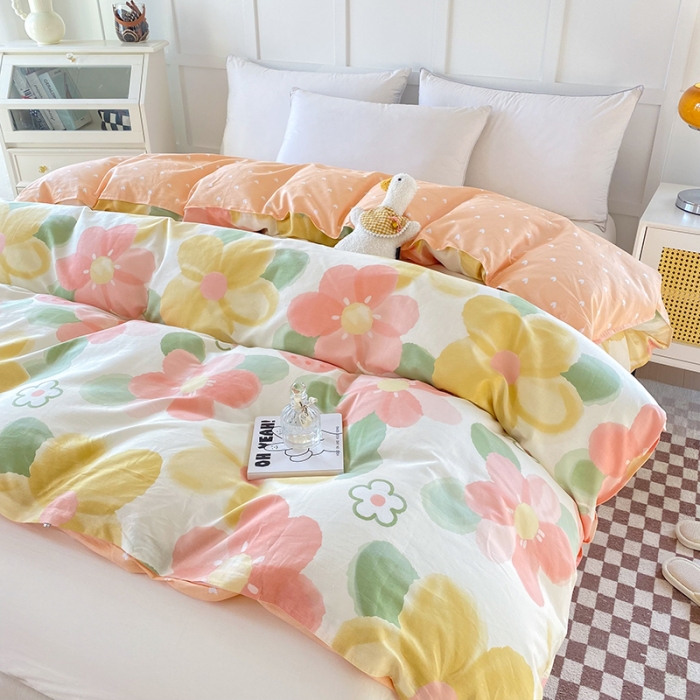 91家纺网 家纺一手货源 找家纺 （总）帛织澜 2025新款全棉喷气12868系列纯棉单被套