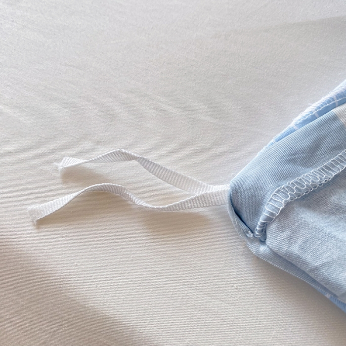 91家纺网 家纺一手货源 找家纺 帛织澜 2025新款全棉喷气12868系列纯棉单被套 草莓小熊-兰