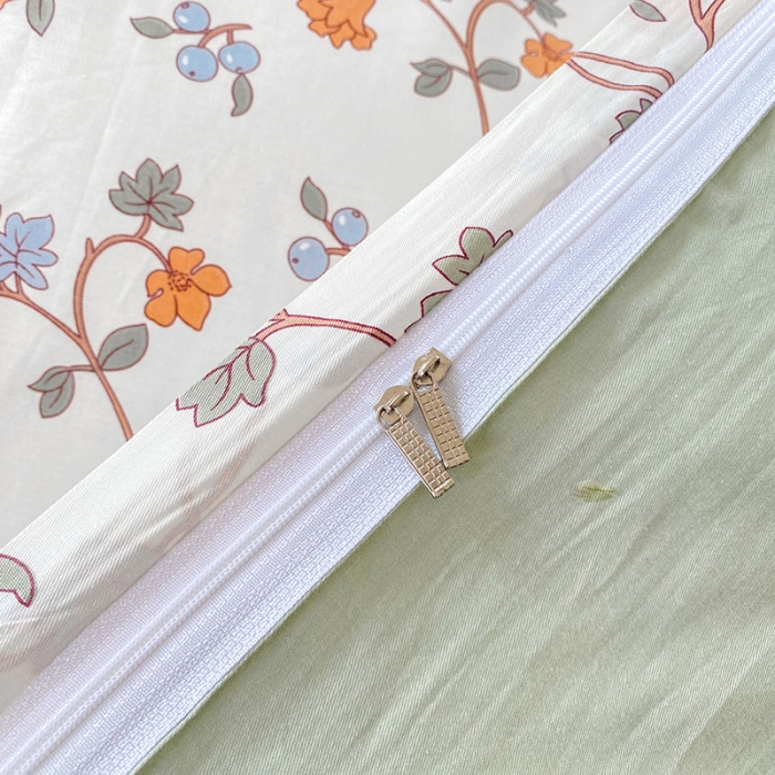 91家纺网 家纺一手货源 找家纺 帛织澜 2025新款全棉喷气12868系列纯棉单被套 花千骨