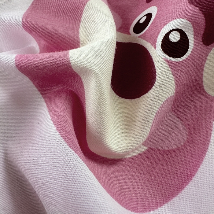 91家纺网 家纺一手货源 找家纺 帛织澜 2025新款全棉喷气12868系列纯棉单被套 甜心乐园