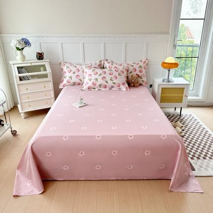 91家纺网 家纺一手货源 找家纺 （总）帛织澜 2025新款全棉喷气12868系列纯棉床单