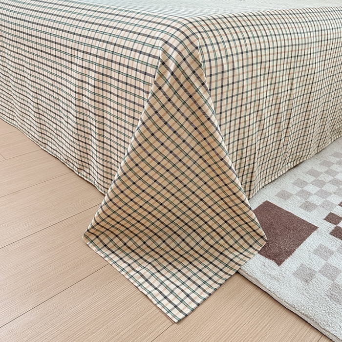 91家纺网 家纺一手货源 找家纺 帛织澜 2025新款全棉喷气12868系列纯棉床单 北岛诗情