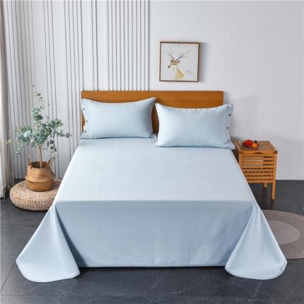 91家纺网 家纺一手货源 找家纺 （总）2025新款纯棉色织提花老粗布凉席三件套