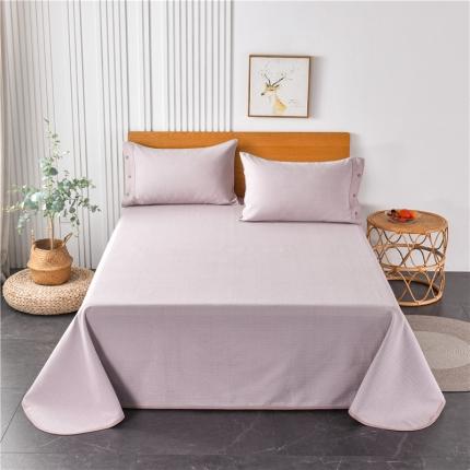 91家纺网 家纺一手货源 找家纺 （总）2025新款纯棉色织提花老粗布凉席三件套