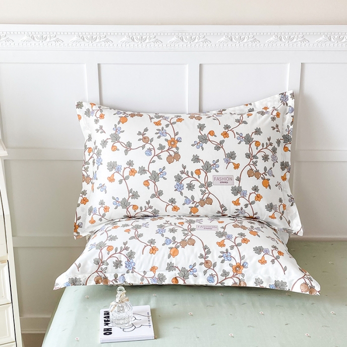 91家纺网 家纺一手货源 找家纺 帛织澜  2025新款全棉喷气12868系列纯棉枕套 花千骨