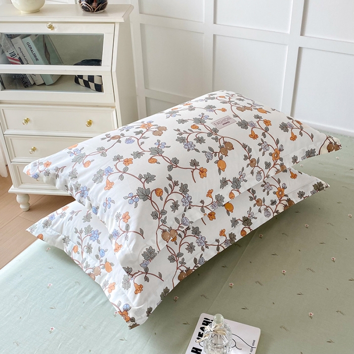 91家纺网 家纺一手货源 找家纺 帛织澜  2025新款全棉喷气12868系列纯棉枕套 花千骨