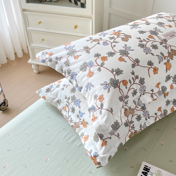 91家纺网 家纺一手货源 找家纺 帛织澜  2025新款全棉喷气12868系列纯棉枕套 花千骨