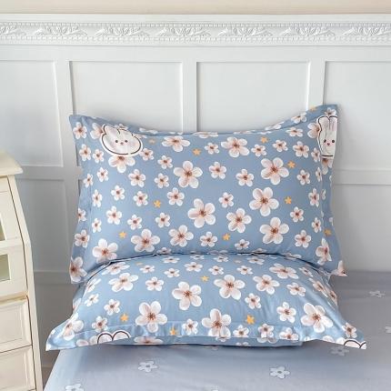 帛织澜  2025新款全棉喷气12868系列纯棉枕套 洛可可