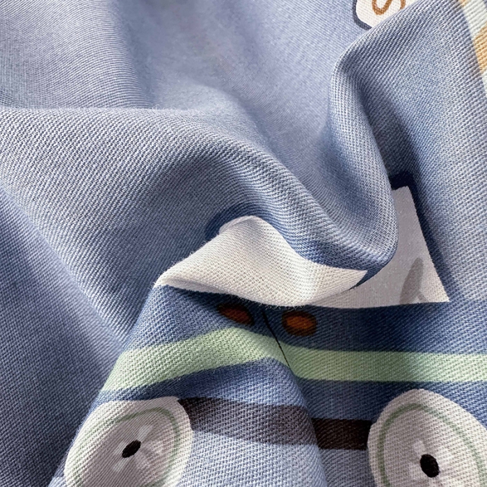 91家纺网 家纺一手货源 找家纺 帛织澜  2025新款全棉喷气12868系列纯棉枕套 玩具乐园-兰