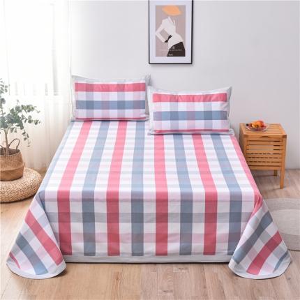 91家纺网 家纺一手货源 找家纺 （总）韩后2025新款全棉色织老粗布凉席三件套