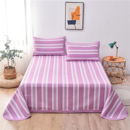 91家纺网 家纺一手货源 找家纺 （总）韩后2025新款全棉色织老粗布凉席三件套