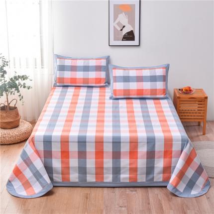 91家纺网 家纺一手货源 找家纺 （总）韩后2025新款全棉色织老粗布凉席三件套