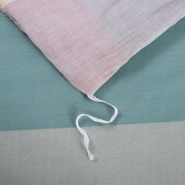 91家纺网 家纺一手货源 找家纺 登登家纺 2025新款全棉13070四件套 朵拉