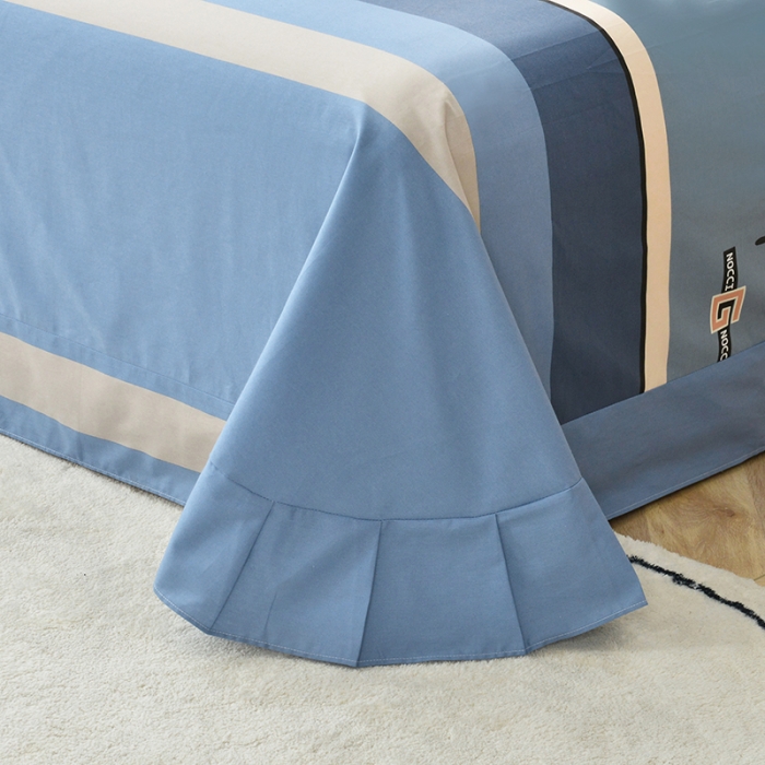 91家纺网 家纺一手货源 找家纺 登登家纺 2025新款全棉13070四件套 假日印象