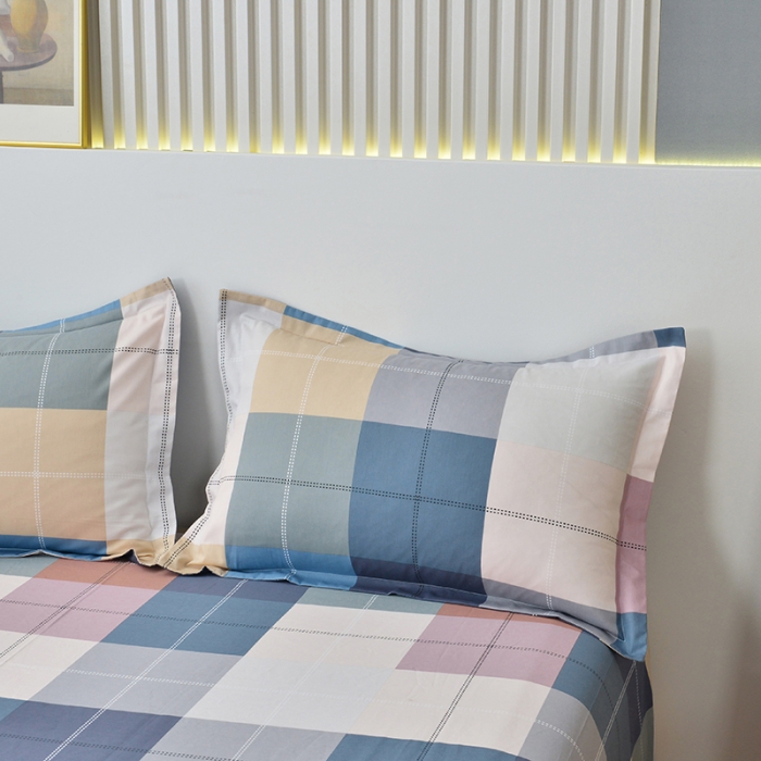 91家纺网 家纺一手货源 找家纺 登登家纺 2025新款全棉13070四件套 经典格调