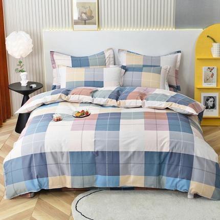 登登家纺 2025新款全棉13070四件套 经典格调