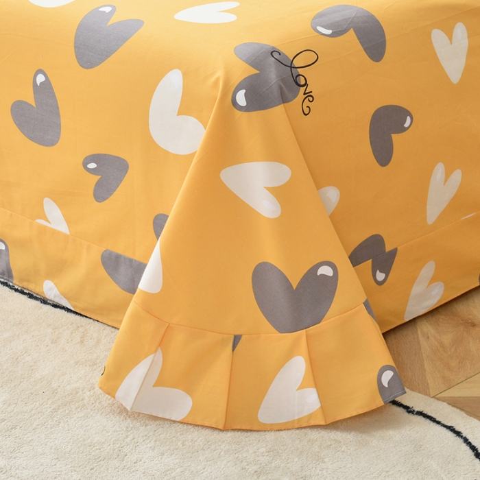 91家纺网 家纺一手货源 找家纺 登登家纺 2025新款全棉13070四件套 浪漫满屋