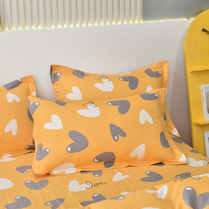 91家纺网 家纺一手货源 找家纺 登登家纺 2025新款全棉13070四件套 浪漫满屋