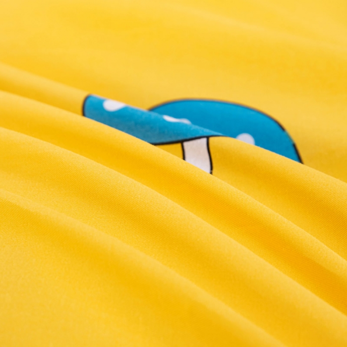 91家纺网 家纺一手货源 找家纺 登登家纺 2025新款全棉13070四件套 蘑菇点点