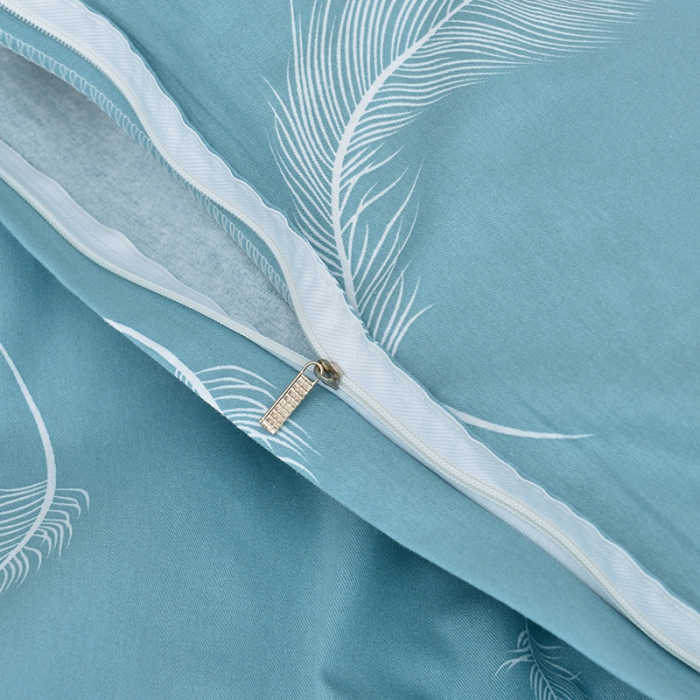 91家纺网 家纺一手货源 找家纺 登登家纺 2025新款全棉13070四件套 飘羽