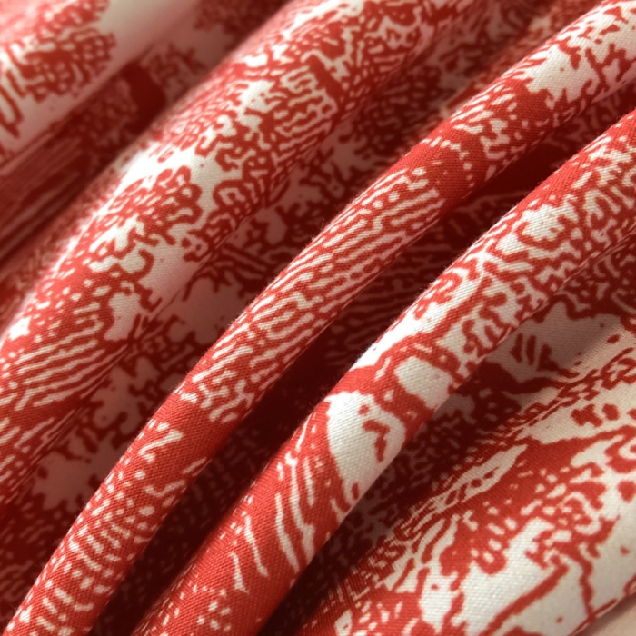 91家纺网 家纺一手货源 找家纺 花沐 2025新款轻奢潮牌亲肤棉纯棉四件套 轻奢红迪