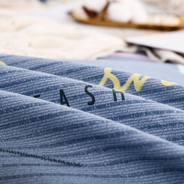 91家纺网 家纺一手货源 找家纺 登登家纺 2025新款全棉13070四件套 千羽千寻