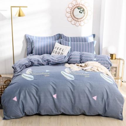 登登家纺 2025新款全棉13070四件套 千羽千寻