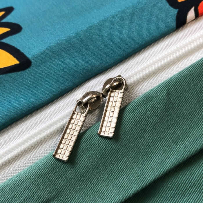 91家纺网 家纺一手货源 找家纺 花沐 2025新款轻奢潮牌亲肤棉纯棉四件套 轻奢晴茉