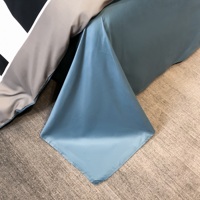 91家纺网 家纺一手货源 找家纺 花沐 2025新款轻奢潮牌亲肤棉纯棉四件套 轻奢英伦