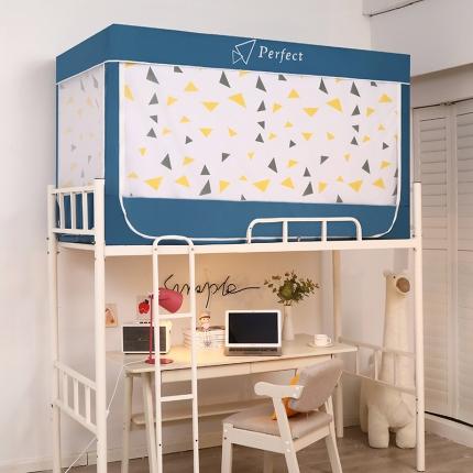 91家纺网 家纺一手货源 找家纺 （总）富缘娜 2025新款学生上下铺遮光防尘蚊帐