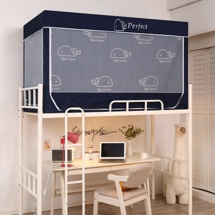 91家纺网 家纺一手货源 找家纺 （总）富缘娜 2025新款学生上下铺遮光防尘蚊帐