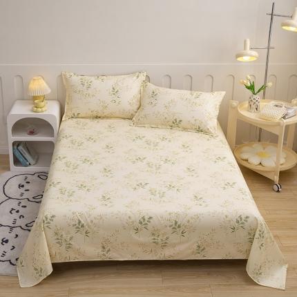 馨乐 2022新款亲肤印花单品床单仙草